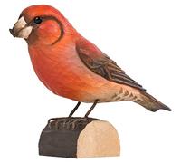WILDLIFE GARDEN Figurine réaliste en Bois sculpté à la Main Approuvée par Les ornithologues conçue en Suède