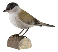 WILDLIFE GARDEN Oiseau décoratif en Bois 7,5 x 3,6 x 11,2 cm