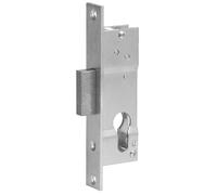 WILKA 453H006001 - Serrure à larder 19 mm - Têtière 157x24 mm