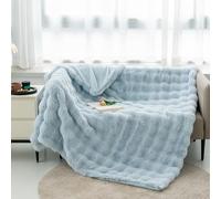 WilkSxyc Couverture Lestée en Polaire pour Adultes, Plaid Polaire Super Douce et Duveteuse, Couverture Pondérée Réversible, pour Le Salon et la Chambre à Coucher (Color : 01, Size : 70x100cm)