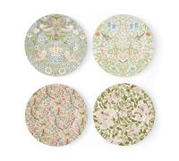 William Morris & Co Lot de 4 assiettes à dessert