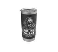 William Wallace Guardian of Scotland 1270-1305 Gravure sur bois Gobelet isotherme en acier inoxydable double paroi