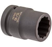 Williams 38430 disque 3/10,2 cm 15/40,6 cm Standard Impact Socket, 12 pans