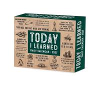 Willow Creek Press, Calendrier boîte Today I Learned 2027 13,7 x 15,7 cm