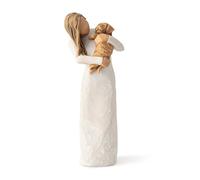 Willow Tree Adorable You Figurine sculptée Peinte à la Main (Chien doré), thème Une amitié Joyeuse, pour exprimer sa Relation avec Un Chien Bien-aimé