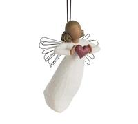 Willow Tree Décoration à Suspendre avec Amour, Beige
