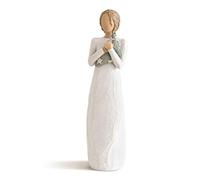Willow Tree Figurine sculptée Peinte à la Main.