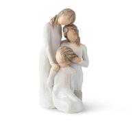 Willow Tree Notre Touche de guérison, Le Confort d'être Ensemble, célèbre Les sœurs et Les amitiés Entre Les Femmes, Les mères et Les Filles, Figurine sculptée Peinte à la Main