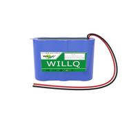 WILLQ Batterie Rechargeable LiFePO4 3,2 V pour lampadaires solaires | Batteries au lithium 3,2 volts 6 Ah, 12 Ah, 18 Ah, 24 Ah et 30 Ah, amovibles, pièce de rechange pour lampe