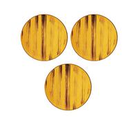Wilmax - Assiettes plates COLORBOOM - Lot de 3 - Diamètre : 23 cm - Design moderne - Porcelaine - Émaillée - Durable - Résistante à la lumière - Anti-ternissure - Pour différents plats - Idée cadeau