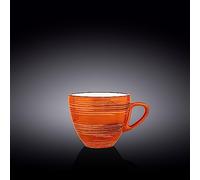 Wilmax WL-669336A Tasse en porcelaine Orange Capacité 300 ml