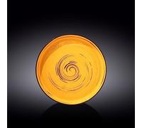 Wilmax WL-669419/A Assiette ronde en porcelaine Jaune 23 cm