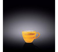 Wilmax WL-669434/A Tasse en porcelaine Jaune Capacité 110 ml