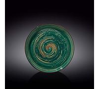 Wilmax WL-669519/A Assiette ronde en porcelaine Vert Diamètre 23 cm