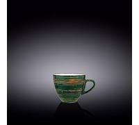 Wilmax WL-669534/A Tasse en porcelaine Vert Capacité 110 ml