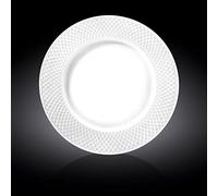 Wilmax WL-880118/1C Plateau rond en porcelaine Blanc 30,5 cm
