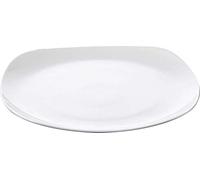 Wilmax WL-991221/A Assiette en porcelaine Blanc 27 cm x 27 cm