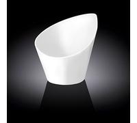Wilmax WL-992774/A Plat en porcelaine Blanc Hauteur 14 cm