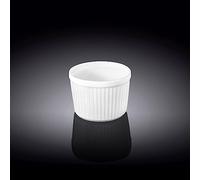 Wilmax WL-996121/2C Ramequin en porcelaine Blanc Diamètre 8,5 cm Hauteur 6,5 cm Capacité 260 ml
