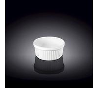 Wilmax WL-996134/A Ramequin en porcelaine Blanc Diamètre 9 cm Hauteur 4 cm Capacité 180 ml
