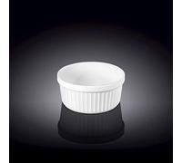 Wilmax WL-996136/A Ramequin en porcelaine Blanc Diamètre 12 cm Hauteur 5,5 cm Capacité 400 ml