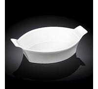 Wilmax WL-997009/A Plat à gratin en porcelaine Blanc 22 cm
