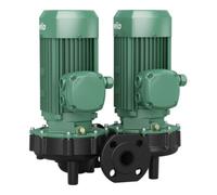 Wilo Wilo Pompe double standard VeroTwin DPL 65/110-0,25/4, 0,25 kW, 4 pôles Quantité:1