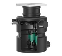 Wilo Wilo Station de relevage eaux usées DrainLift Box 32/8DS, U-sol, avec pompe et coffret de commande Quantité:1