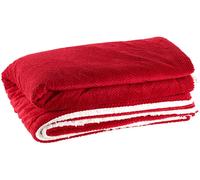 Wilson Gabor Couverture avec fausse peau d'agneau - Tricot "Points de riz"