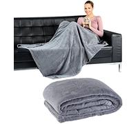 Wilson Gabor Couverture en microfibres 190 g/m² - 130 x 170 cm - Gris