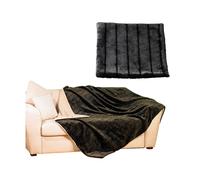 Wilson Gabor Couverture Imitation Fourrure Brune