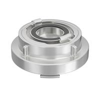 Wiltec Accouplement réducteur Storz B/75 mm à C/52 mm - 62 x 126 x 126 mm - en Aluminium - avec Manchon 120° - Raccord pour Tuyaux pompier Irrigation Arrosage Lance incendie