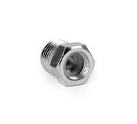 Wiltec Adaptateur aérographe - Réducteur 9,51 mm (1/8") Filetage femelle sur 12,91 mm (1/4") Filetage mâle - pour Tuyau à air - Accessoires Airbrush