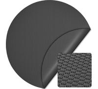 Wiltec Bâche à bulles solaire ronde pour piscine, Ø 5 m, 400 µ, en PE, couleur noire, couverture piscine, chauffage piscine