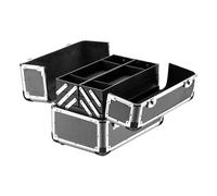 Wiltec Boîte à outils - 35,5 x 24 x 22,5 cm - Mallette universelle polyvalente - en ABS, PP, Acier et Aluminium - Porte-outils avec Poignée de transport - Garage Atelier