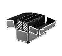 Wiltec Boîte à outils - 45 x 32 x 22,5 cm - Mallette universelle polyvalente - en ABS, PP, Acier et Aluminium - Porte-outils avec Poignée de transport - Garage Atelier