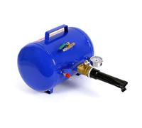WilTec Booster de pneus Canon à air 19l Gonfleur pneumatique de pneus Compresseur Jante 10 Bar Max.
