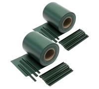 WilTec Brise-Vue en Rouleau - Vert - 70 m x 19 cm - en PVC 650 g/m² - avec 40 Clips - Protection visuelle Pare-Vue extérieur pour Clôture Jardin Terrasse