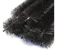 Wiltec Brosses anti oiseaux Lot de 10 pièces 12 m, 10 x 120 cm x Ø 15 cm, Protège panneaux solaires, Hérisson anti nid, Protection contre martres