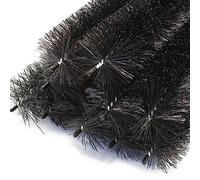Wiltec Brosses anti oiseaux Lot de 10 pièces 12 m, 10 x 120 cm x Ø 19 cm, Protège panneaux solaires, Hérisson anti nid, Protection contre martres