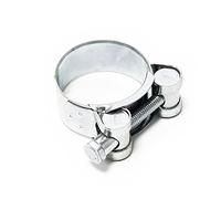 Wiltec Collier de serrage à tourillon - en Acier W1 galvanisé - Largeur 20 mm - Plage de serrage 36-39 mm - Fixation tuyau