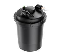 Wiltec CPF-380 Filtre de Bassin à Pression avec stérilisation UV - 380 x 380 x 525 mm - 11 W/étang 12000 l Max. / réservoir 25 l - Filtration Eau à Grand débit