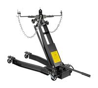 Wiltec Levage de boîte de vitesses jusqu'à 1 t de charge, levage de moteur réglable en hauteur de 180 à 790 mm, bloc moteur sur roul