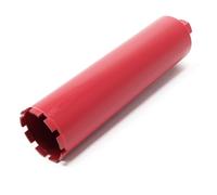 Wiltec Foret diamant pour Carotteuse Ø 108mm Métal fritté Forage à sec et Humide Chantier Carrelage Béton Trépan Couronne Diamant