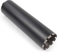 Wiltec Foret diamant pour Carotteuse Ø 127 mm – Haut rendement – 1¼ UNC – Longueur 450 mm – Métal fritté – Forage à humide – Chantier Carrelage Béton – Trépan Couronne Diamant