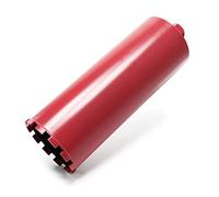Wiltec Foret diamant pour Carotteuse Ø 180mm Métal fritté Forage à sec et Humide Chantier Carrelage Béton Trépan Couronne Diamant