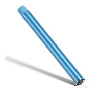Wiltec Foret diamant pour Carotteuse Ø 52 mm - Rendement moyen - 1¼ UNC - Longueur 450 mm - Métal fritté - Forage à humide - Chantier Carrelage Béton - Trépan Couronne Diamant
