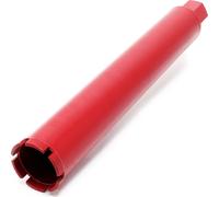 Wiltec Foret diamant pour Carotteuse Ø 63mm Métal fritté Forage à sec et Humide Chantier Carrelage Béton Trépan Couronne Diamant