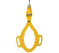 Wiltec Grappin forestier pour Troncs – Ouverture max. 520 mm – Force max. 500 kg – Outil pince de levage avec 2 Mandrins de serrage – Griffe Pince forestière pour grumes, débardage