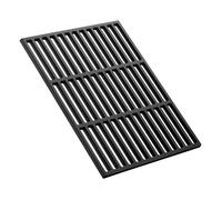 Wiltec Grille BBQ Carrée 26 x 44,5 cm - en Fonte - Barbecue Charbon de bois ou à gaz - Grillade Cuisson - Terrasse Jardin Plancha -
